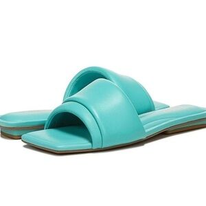 Franco Sarto Aquamarine Caris Leather Sandals